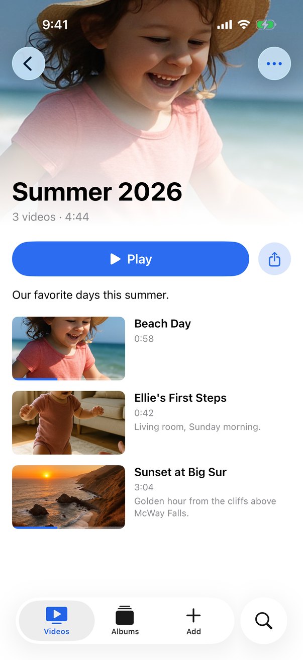 An album page